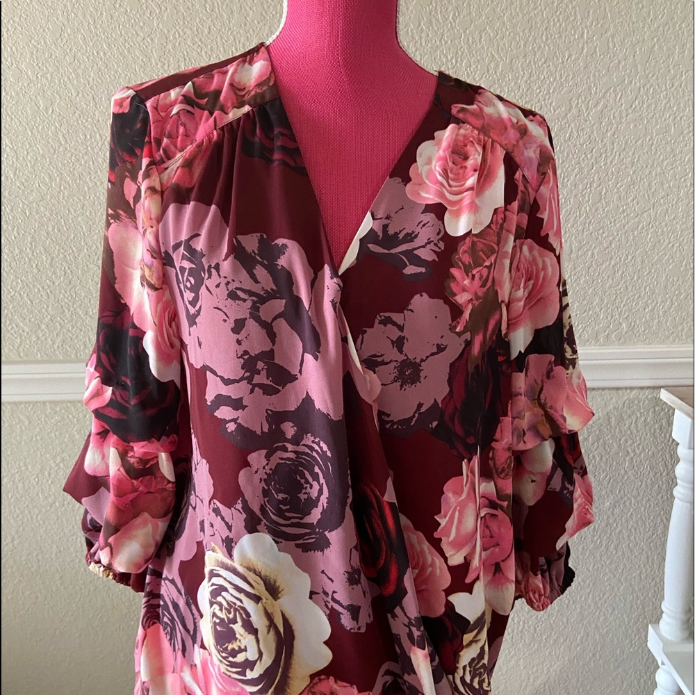 Inc blouse. Large. Only used one time. From Macys.